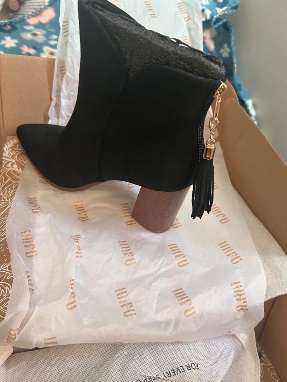 Suede Ankle Boots